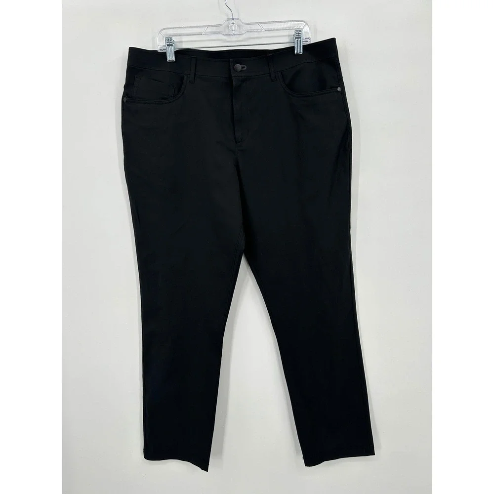 Public Rec Workday Pants Sz 38x32 Black Technical Stretch Office Career Mens